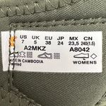 Timberland Women’s 7 US 38 EU Lincoln Peak Sandal Strap Dark Green Leather Shoes Photo 8