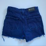 LawMan Original Casual Wear Dyed Blue Denim Cutoff Shorts Size 28 Photo 6