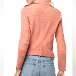 AS By DF London Leather Moto Jacket Sz S Rose Cowgirl Luxury Y2K Boho City Chick Pink Photo 2