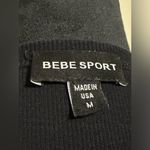 Bebe EUC Sport Black and Red Bad Girl Sequin tank size medium Photo 5