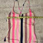 Xhilaration Multi-colored print with stripes • One-piece swimsuit in size M • Photo 4