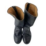 Free People  Elle Women's Leather Zip Up Block Heel Round Toe Ankle Boots Size 8 Photo 1