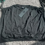 Mono B Black Sleeveless Top Photo 0