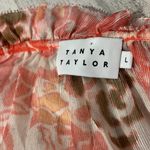 Tanya Taylor  Linen Silk Blend Blouse Size Large Photo 6