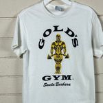 Gold’s Gym Santa Barbara White Tee size S Photo 7