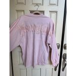 Disneyland Resort Spirit Jersey Light Pink Women's Size Medium Long Sleeve Photo 1