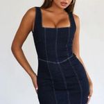 Tiger Mist NWT  Danni Blue Denim Tank Dress Small Photo 0