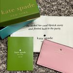Kate Spade  Blush Pink Card Holder Photo 3