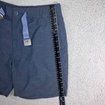 Rei Co-op  Shorts Men Small‎ Amphib Nylon Belted Blue Outdoor Active Hiking Photo 3