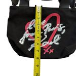 Karl Lagerfeld  Authentic Canvas Sling Bag Black Photo 3