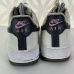 Nike  Air Force 1 Pewter‎ Pearl Metallic Low Wedding Sneaker Women's Size 8 Photo 8