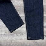 Hudson Jeans Hudson Krista Super Skinny Dark Blue Jean Women 28 (32X31) Low Rise Ripped Denim Photo 3