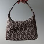 DKNY All Over Monogram Print Shoulder Bag Photo 3