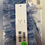 Jovani  39143 Print / Blue Formal Gown NWT Size 4 • Ruffled, Pleated, Statement Photo 10