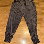 Aerie  OFFLINE Velour Jogger Pants Gray Lounge Comfort Size L Photo 0