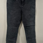 DKNY Charcoal City Skinny Jeans With Zipper Up Leg Photo 0