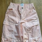 BDG Baggy Peach Pink utility Flare Cargo Bottoms Small Photo 2