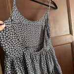 Brandy Melville  | Tiered Navy Ditsy Floral Jada Sundress Open Back | One Size Photo 4
