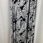Lane Bryant Black&White Palm Print Knit Maxi Dress Sz.26/28 Photo 7