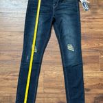 Seven7 Women’s Skinny Stretch Distressed Dark Wash Jeans Size 4 NWT Photo 5