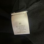 emma's closet Black Crewneck Puff Sleeve Casual Bamboo Jersey T-Shirt Dress Sz M Photo 3