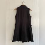 Anthropologie MARE MARE x  Blazer Sleeveless Mini Dress Chic in Black Size S NWT Photo 9