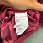 Bardot Solange Corded Lace Sheath Dress Long Sleeve in Burgundy 4 Photo 9