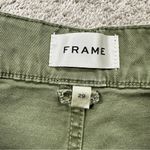 frame denim Frame Women’s Utility Pocket Pants Straight Leg High Rise Washed Winter Moss 29 Photo 8