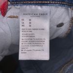 American Eagle Outfitters Embroidered flowers super stretch jean shorts Photo 5