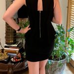 Forever 21 Black Mini Dress With Ruffle Photo 2