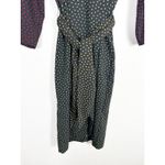 ZARA  Multi Color Polka Dot Wrap Midi Dress Size Small Kidcore Quiet Luxury Photo 9