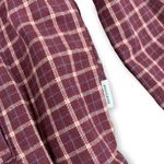 Quiksilver Long Sleeve Zip-Up Shirt jacket plaid cropped shacket Photo 4
