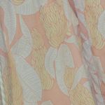 Fish Hippie  Co Womens Peach Pink‎ Floral Banana Print Lined Shorts XS Photo 2
