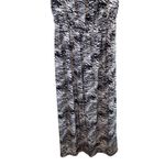 Black & White Strapless Wide Leg Jumpsuit Size M Photo 2