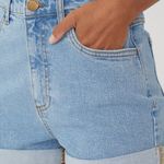 Cotton On High Waisted Denim Shorts Photo 2