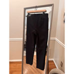 Harvé Benard Harve Bernard Size 10 Black Stretch Pull on‎ Pants Slim Ankle Length Photo 2