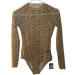 DSQUARED2 Sheer Floral Lingerie Bodysuit Size M Size M Photo 0