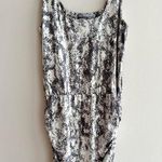 Tart Cinched Bubble Skirt Mini Dress, Alligator/Crocodile Print, Size Small Photo 0