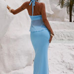 Princess Polly  Blue Set Two-Piece Skirt Photo 1