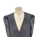 IORANE Tulle Bodysuit Swiss Dot Print Black Size 42 / US Large Photo 2