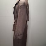 Petite Sophisticate VTG  NWOT  Rich Brown Trench Coat Photo 8