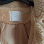 Elodie Tan Sherpa Teddy Jacket  Fleece Faux L Photo 3