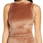 SKIMS NEW Velour Crewneck Tank in Sienna Photo 0