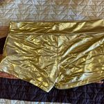 Spanx Gold  Shorts Photo 1