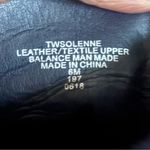 Tommy Hilfiger  Navy Wedge Suede Leather Ankle Twsolenne Bootie Heel Boots Size 6 Photo 11