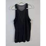 The North Face Women Large FlashDry Black Sleeveless Back Top Mesh Tank Athletic Photo 1
