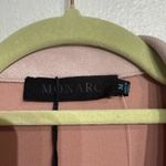 Anthropologie Monarch Beige Faux Suede Blazer Sz M NWT Photo 4