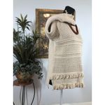 Workshop Republic Clothing Workshop Republic Women Small Sweater Long Sleeve Pullover Beige Knit Y2K Boho Photo 2