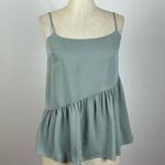 Theory Shirred Silk Slip Top Photo 0