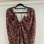 Apostrophe  Coverup Sheer Abstract Geometric Swim Summer Beach Lightweight Flowy Photo 1